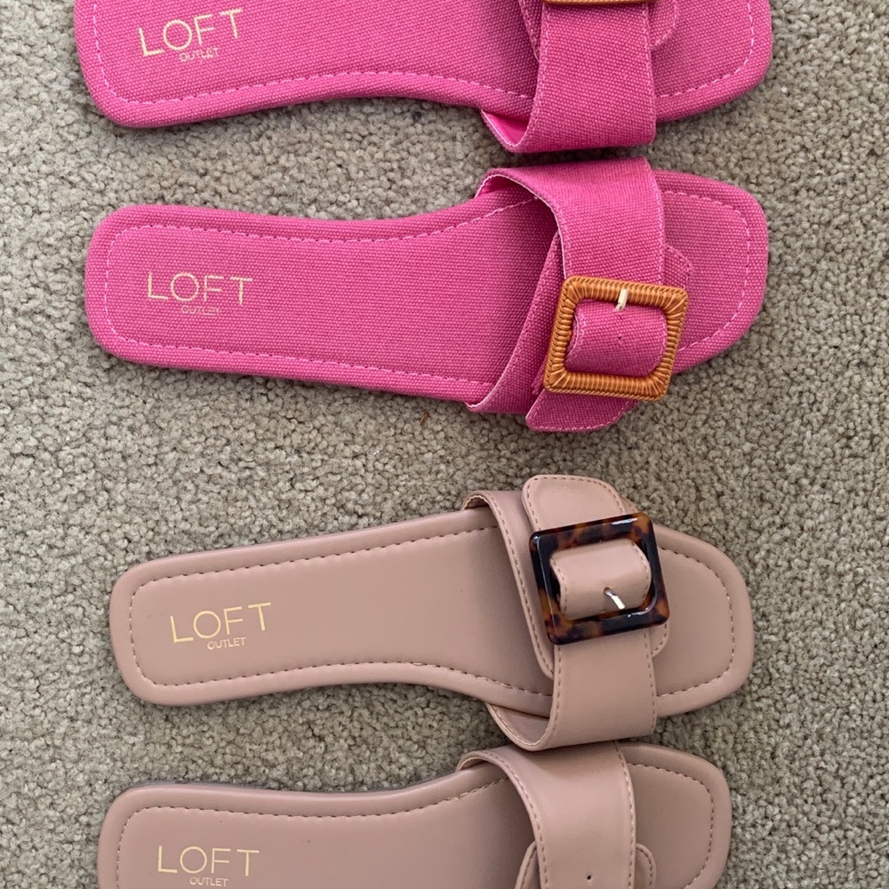 SOLD Summer Slippers